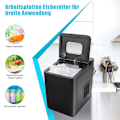 Miniatyrbillede 3 af 5: Counter isterning maskine bord isterning maskine 22,5 x 32 x 32,5 cm sort
