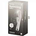 Miniatyrbillede 8 af 8: Satisfyer - Spinning Kanin 1 Klitoris Og G-Spot Stimulation Beige