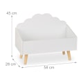Miniatyrbillede 4 af 6: Børneskrin i skydesign