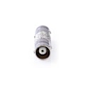 Miniatyrbillede 4 af 5: BNC-adapter | BNC Hun | BNC Hun | Nikkelplateret | 50 Ohm | Lige | Metal | Sølv | 10 stk. | Konvolut