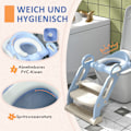 Pikkukuva 8 / 10: Wc-Istuin Lapsille, Portaat Ja Kahva, Kokoontaitettava Wc-Istuin, Pottaharjoitus, 2-6 Vuotta