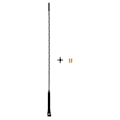 Pikkukuva 2 / 3: Auton antenni 40cm sis. M5 ja M6 adapterit