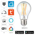 Smart Wi-Fi LED-lampa, dimbar, E27, 806 lumen