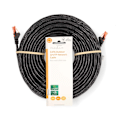 Pikkukuva 3 / 3: CAT6 Verkkokaapeli | RJ45 uros | RJ45 uros | U/UTP | 30.0 m | Ulkokäyttöön | Pyöreä | PE | Musta | Label