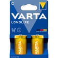 C Batterier 2-pack, långvarig alkaliska
