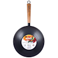 Miniatyrbillede 11 af 11: Wok i kulstofstål med non-stick til asiatisk madlavning