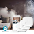 Miniatyrbild 2 av 9: SmartLife Rökdetektor | Wi-Fi | Batteridriven | Givarens livscykel: 10 år | EN 14604 | Max. batteritid: 24 månader | 85 dB | Vit | 3 st