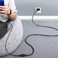 Miniatyrbillede 6 af 9: USB-A 3.0 5Gb/s forlængerkabel adapter 0,5m sort