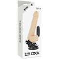 Pikkukuva 6 / 7: Basecock - Realistic Vibrator Remote Control Flesh 18,5 cm -O- 4Cm