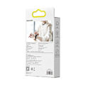 Miniatyrbillede 6 af 9: Rembåndsarmbånd til Apple Watch 3/4/5/6/SE 38-40 mm Slip-Thru Sort