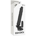 Pikkukuva 6 / 7: Basecock - Realistic Vibrator Remote Control Musta 21 cm -O- 4 cm