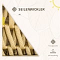 Miniatyrbillede 5 af 10: 4-Delt Havemøbelsæt I Rattan, Siddeområde Med 1 Sofabord, 2 Lænestole, 1 Dobbelt Sofa, Havesæt Med Hynder, Siddesæt, Stål, Kaki