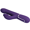 Miniatyrbillede 8 af 11: Pretty Love - Zalin Rabbit Vibrator Pearls 4 i 1 lilla