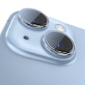 Miniatyrbillede 3 af 9: Hærdet glas til iPhone 14 / 14 Plus kameralinser, transparent + rensesæt