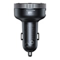 Miniatyrbillede 4 af 9: FM-sender, MP3-afspiller, LED-biloplader 2x USB Bluetooth, sort