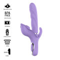 Miniatyrbillede 1 af 7: Intense - Billie Multifunktion Genopladelig Vibrator Suction & Pulsing Purple
