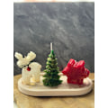 Miniatyrbillede 1 af 2: Lysesæt (4 stk) Julelyssæt2