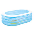 Miniatyrbillede 2 af 3: Oppustelig pool, oval 163 x 107 x 46 cm INTEX 57482