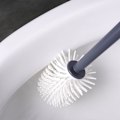 Miniatyrbild 4 av 7: WC-borste med behållare i grafit, enkel design