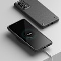 Miniatyrbild 7 av 9: Slitstarkt och flexibelt fodral och skal till Galaxy A73 Onyx grå
