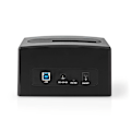 Miniatyrbillede 5 af 9: Harddisk Dockingstation | USB 3.2 Gen1 | USB Type-A | 1 Disk | 2.5 / 3.5 " | USB 3.2 Gen1 | Docking | Desktop