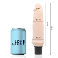 Miniatyrbillede 1 af 6: Loveclone - Ivar Self Lubrication Vibrator 20 Cm -O- 3,7 Cm