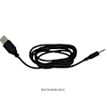 Miniatyrbillede 7 af 8: Mr Play - genopladeligt sort vibrator analstik