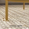 Miniatyrbillede 7 af 10: Sidebord rundt sofabord med hylde, stålstel, sofabord, natbord til stue, soveværelse, guld, Ø60 x 43 cm