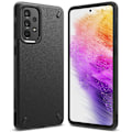 Miniatyrbillede 1 af 9: Holdbart og fleksibelt cover til Galaxy A73 Onyx sort