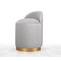 Pikkukuva 2 / 5: Pouffe Dover - vaaleanharmaa