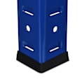 Pikkukuva 7 / 9: Säilytyshylly sinisellä työpöydällä