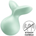 Miniatyrbillede 1 af 5: Satisfyer - Viva La Vulva 3 Lay-On Vibrator Grøn