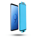 Miniatyrbillede 4 af 9: Glasfolie, hærdet glas til skærm med ramme Samsung Galaxy S21+ 5G 3D Edge Nano Flexi Glas sort