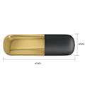 Miniatyrbild 5 av 8: Pretty Love - Golden Rechargeable Bullet Vibrator