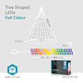 Pikkukuva 3 / 9: SmartLife Jouluvalot | Puu | Wi-Fi | RGB | 180 LED's | 10 x 2 m | Android™ / IOS