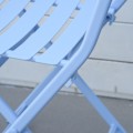 Pikkukuva 10 / 10: Bistrosetti 2 Hengelle Parvekekalusteet Patio Pihapuutarha Vaaleansininen