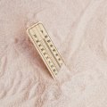 Miniatyrbild 11 av 11: Klassisk termometer för inomhus och utomhus i MDF-skiva