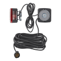 Miniatyrbillede 2 af 7: Trailerlygter med magneter 7,5+2,5M kabel