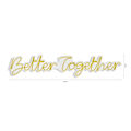 Miniatyrbillede 9 af 9: Dekorativ Plast Led Belysning Better Together - Gul