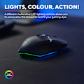 Miniatyrbillede 6 af 8: GXT 110 Felox Illuminated Wireless Gaming mus Sort