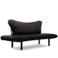 Miniatyrbillede 5 af 7: 2-sæders sovesofa Chatto - Sort