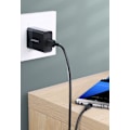 Miniatyrbild 3 av 6: USB 3.0 - USB-C kabel 3A 1m svart