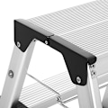 Miniatyrbillede 5 af 7: Sikker, foldbar 2x3 trinstige til hjemmebrug - 240 cm rækkevidde