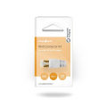 Pikkukuva 3 / 3: RJ45-liitin | Uros | Kiinteä UTP CAT5 | Suora | Kullattu | 10 kpl | PVC | Harmaa / Läpikuultava | Laatikko