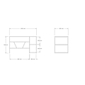 Miniatyrbillede 6 af 6: Study Desk Caste - Safir Eg