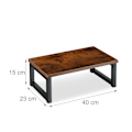 Miniatyrbillede 4 af 6: Monitorstativ i industrielt design