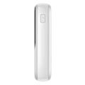 Miniatyrbillede 4 af 9: Powerbank med hurtigopladning 10000mAh 22,5W QC-PD-SCP-FCP USB-C kabel hvid