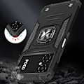 Miniatyrbillede 6 af 7: Pansret etui til Samsung Galaxy A03, Ring Armor magnetisk holder, sort