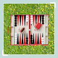 Pikkukuva 2 / 6: Punainen backgammon laukku