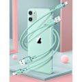 Miniatyrbillede 2 af 9: iPhone USB - Lightning kabel 2,4A 1,2m sort